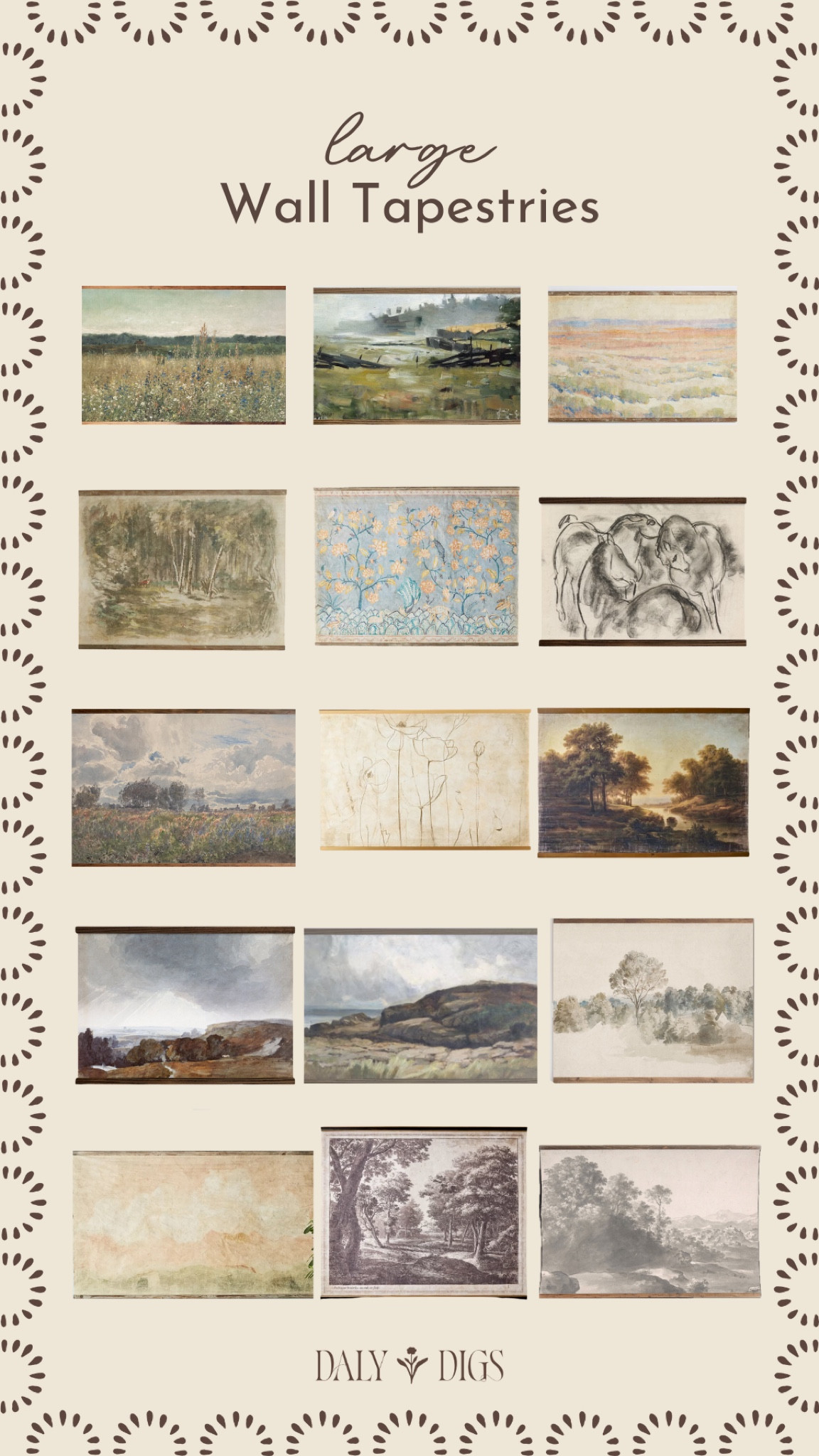 A wall tapestry is great way to fill a huge wall, and a lot less expensive than framed art. #hometip #homestylingtip 

#LTKhome