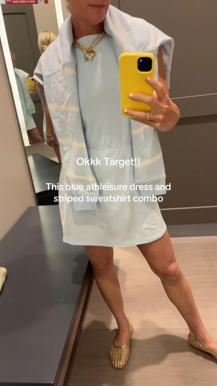 Another Target athleisure dress + sweatshirt combo 🤌🏻🤌🏻 

#LTKSummerEdit
