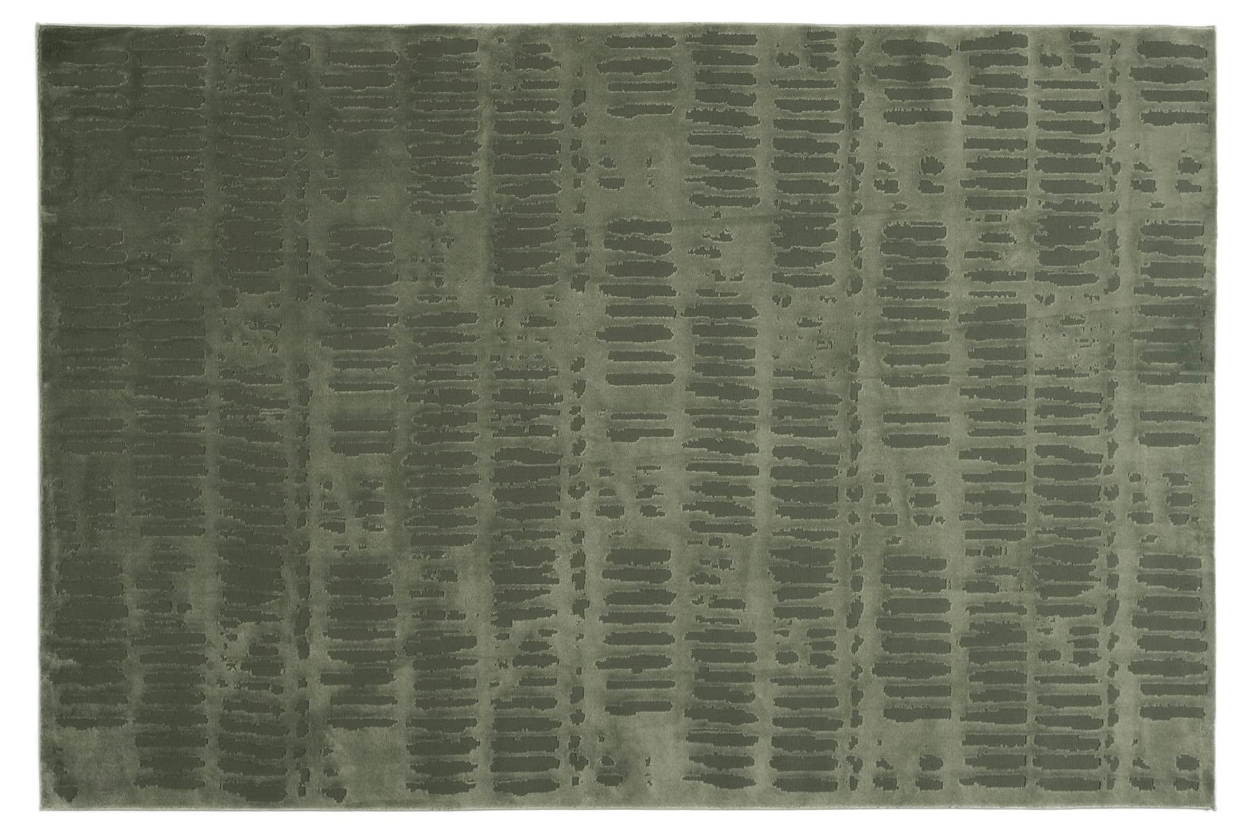 Shell 5'3"x8' Washable Area Rug for Living Room Bedroom - 100% Recycled Oeko-TEX Certified, Medium Pile, Green | Amazon (US)