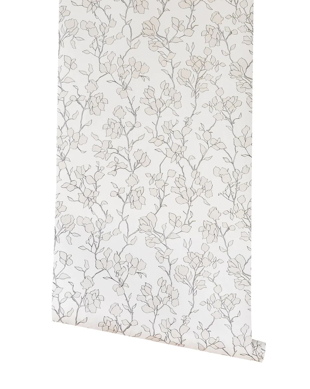 Blair Sketched Floral Wallpaper | McGee & Co.