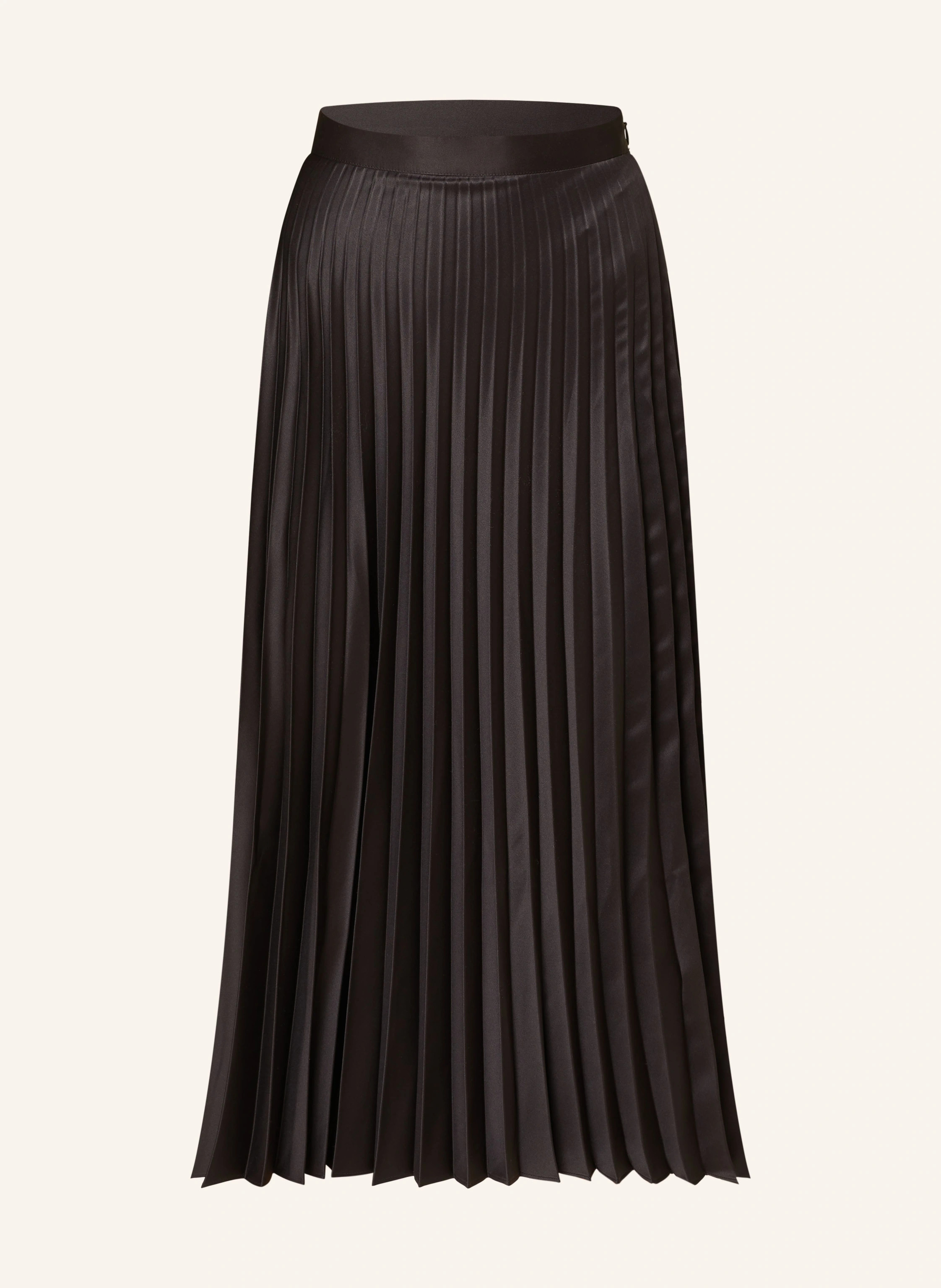 Satinrock VLISSA mit Plissees | Breuninger (DACH)