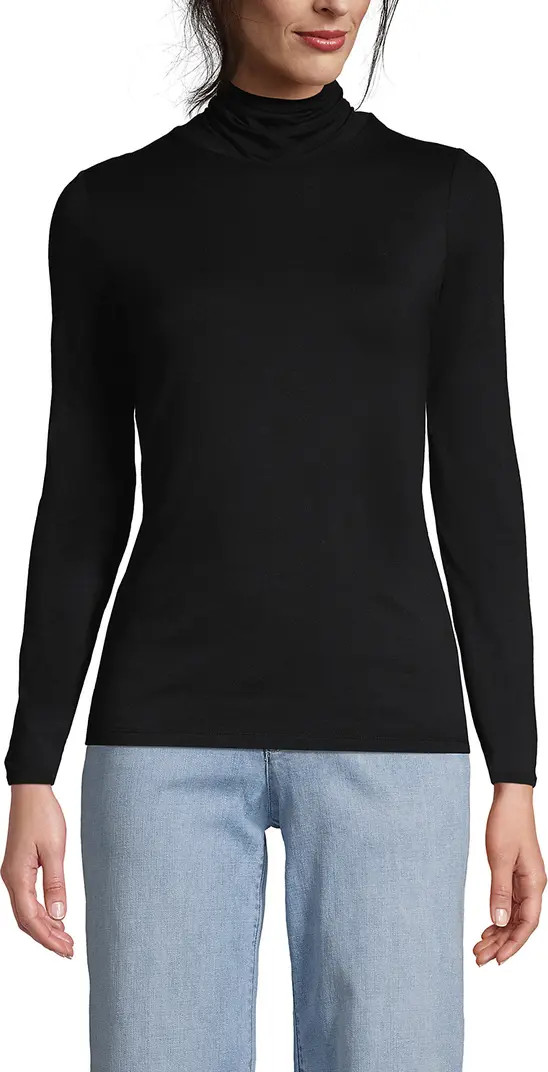Lightweight Jersey Long Sleeve Turtleneck | Nordstrom
