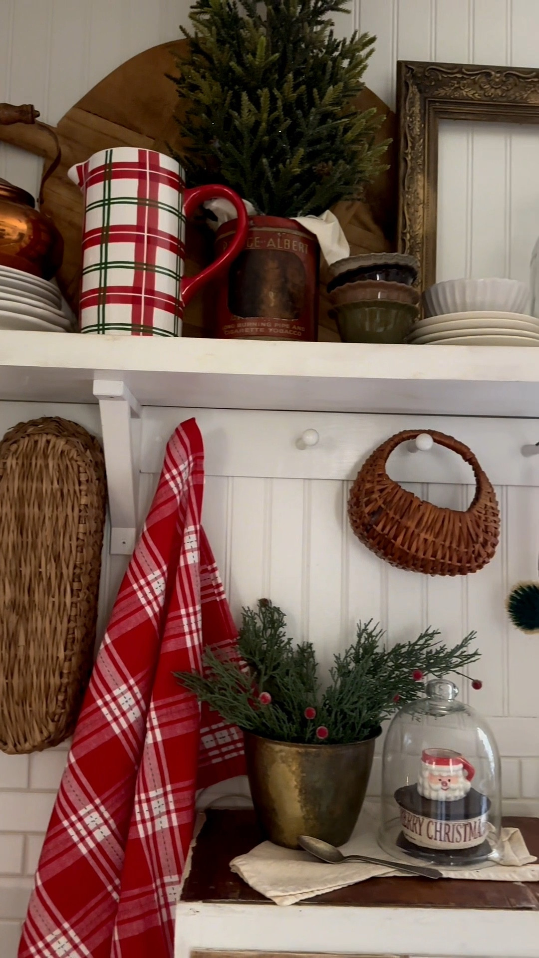 Nostalgic Christmas decor for the kitchen

#LTKSeasonal #LTKHoliday #LTKHome