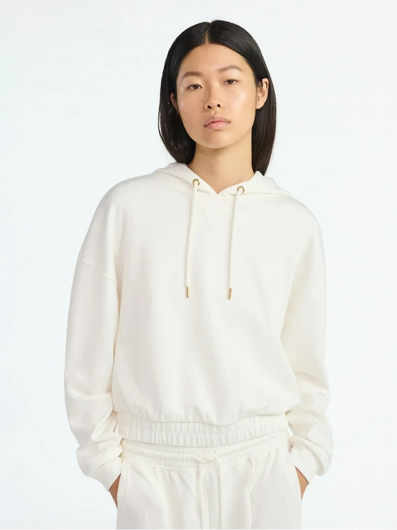 Scoop Women's New Scubaknit Pullover Hoodie, Sizes XS-XXL | Walmart (US)