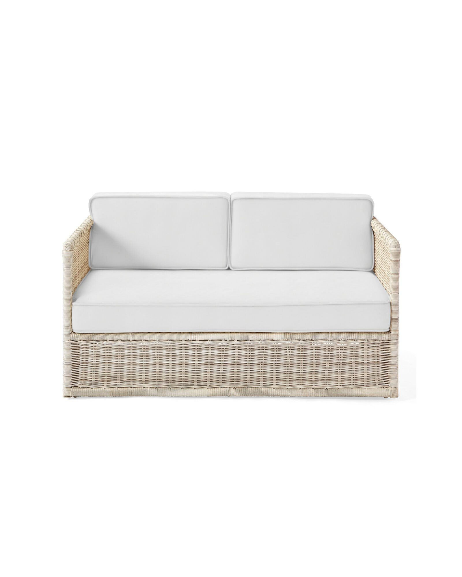 Pacifica Loveseat - Driftwood | Serena and Lily
