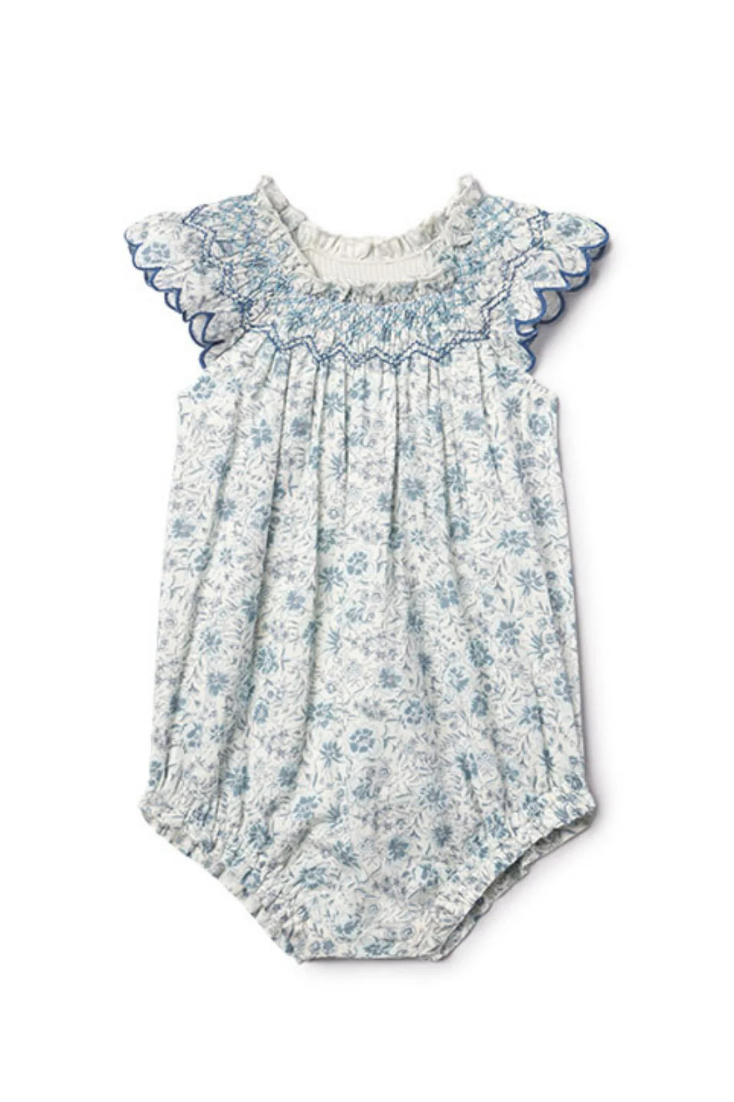 Daisy Bubble in Floral Blues | Baybala