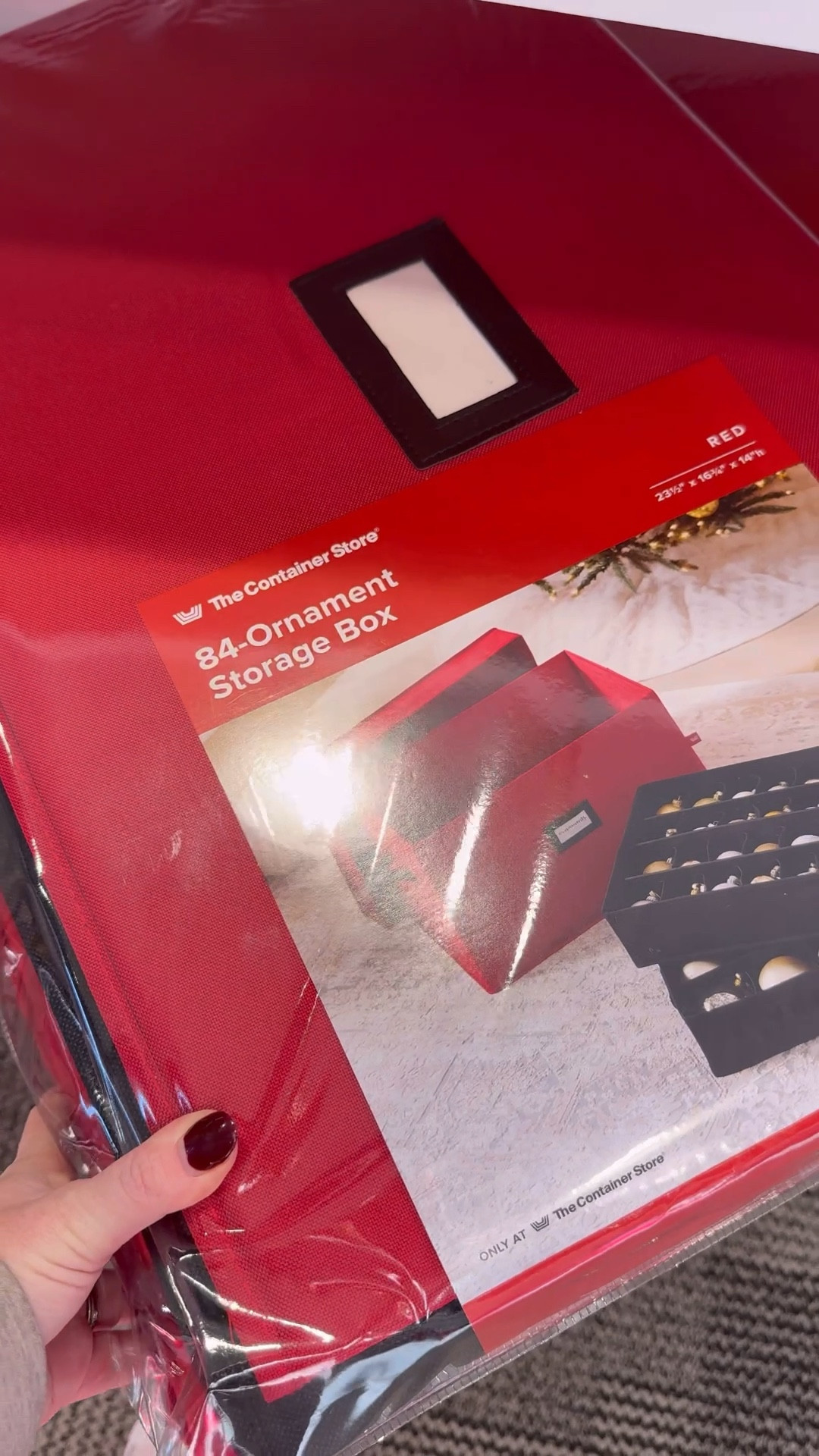 @thecontainerstore went in to get some Christmas storage boxes! They have ornament storage boxes, wrapping paper storage bag, Christmas tree storage bags and wreath boxes! All things to keep your holiday decor organized!

#ad #paidlink #thecontainerstore#LTKParties

#LTKGiftGuide #LTKHoliday
