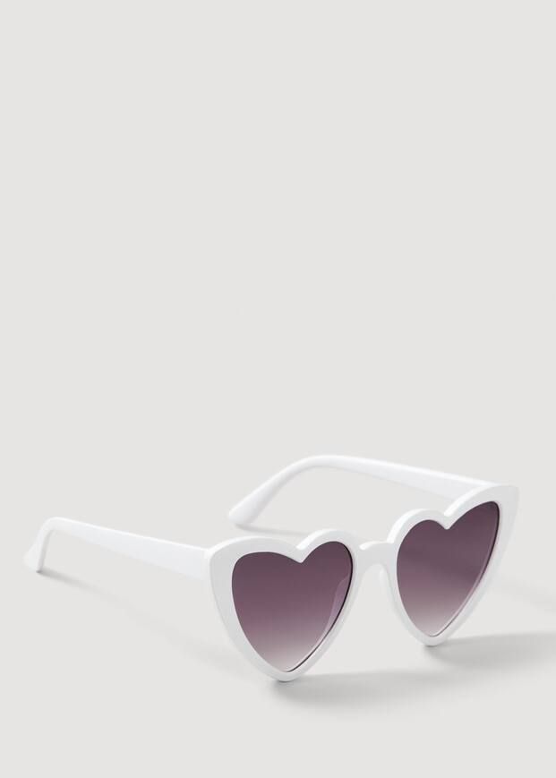 Heart-shape sunglasses - Women | MANGO (US)