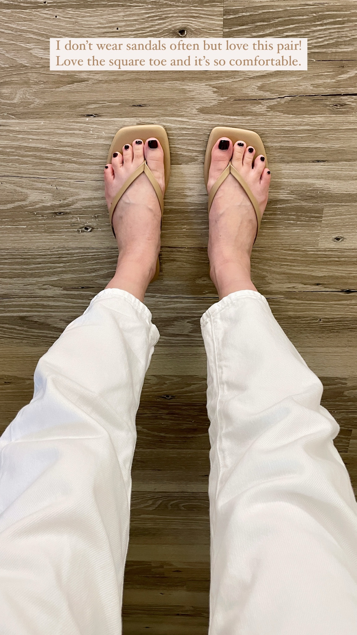 I don’t wear sandals often but love this pair! Love the square toe and it’s so comfortable. Comes in black too and it’s on sale. Use code: STYLE

Sandals, flip flops, TKees, sale, Shopbop, The Stylizt 



#LTKFindsUnder100 #LTKSeasonal #LTKSaleAlert