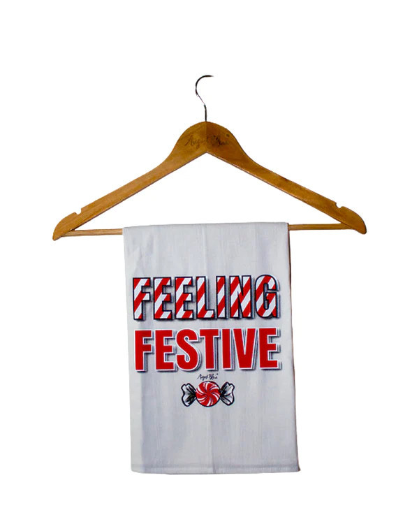 Feeling Festive Tea Towel | August Bleu