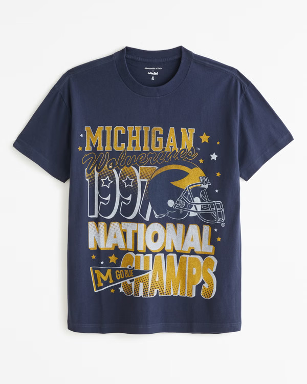 University of Michigan Graphic Tee | Abercrombie & Fitch (US)