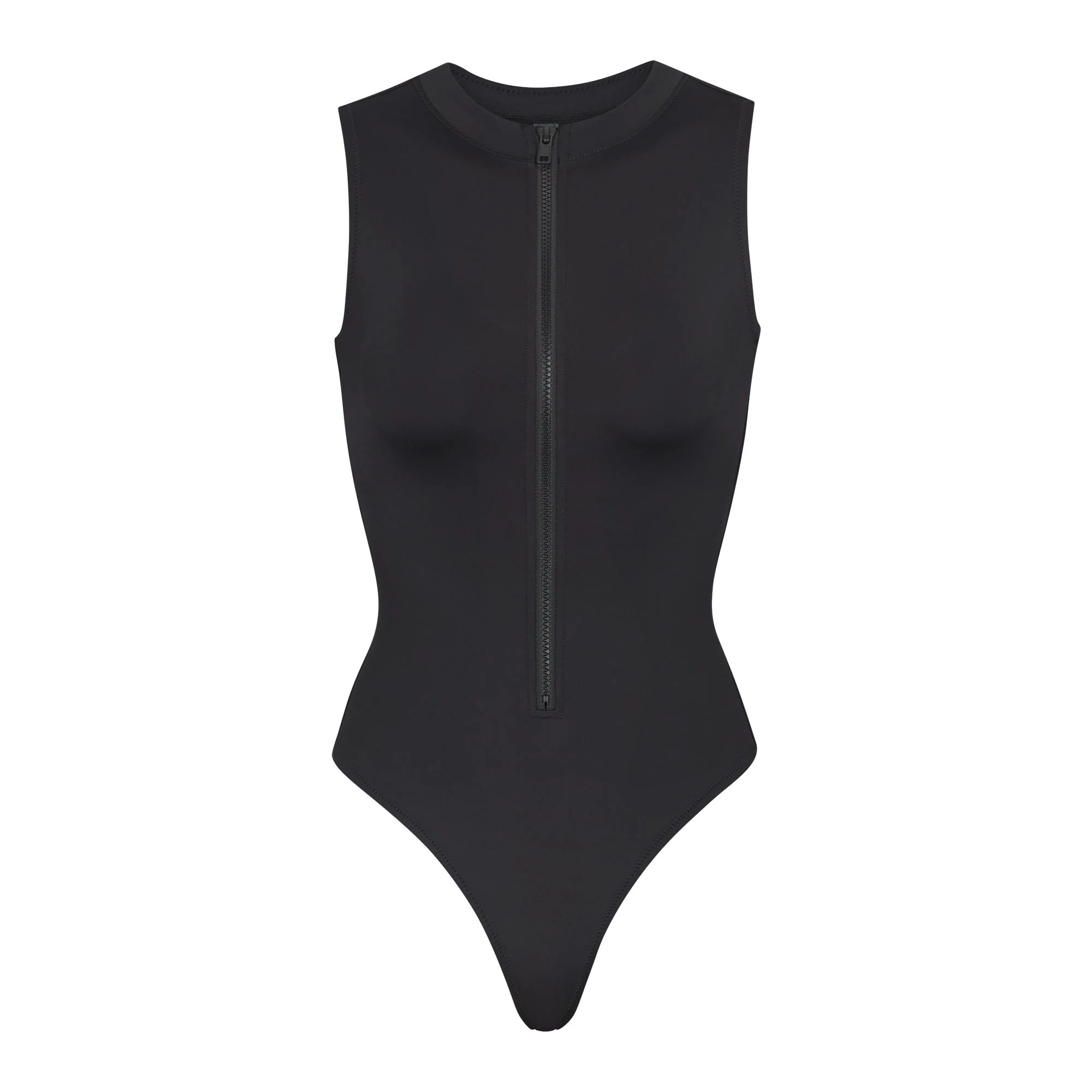 ZIP FRONT SLEEVELESS ONE PIECE | SKIMS (US)