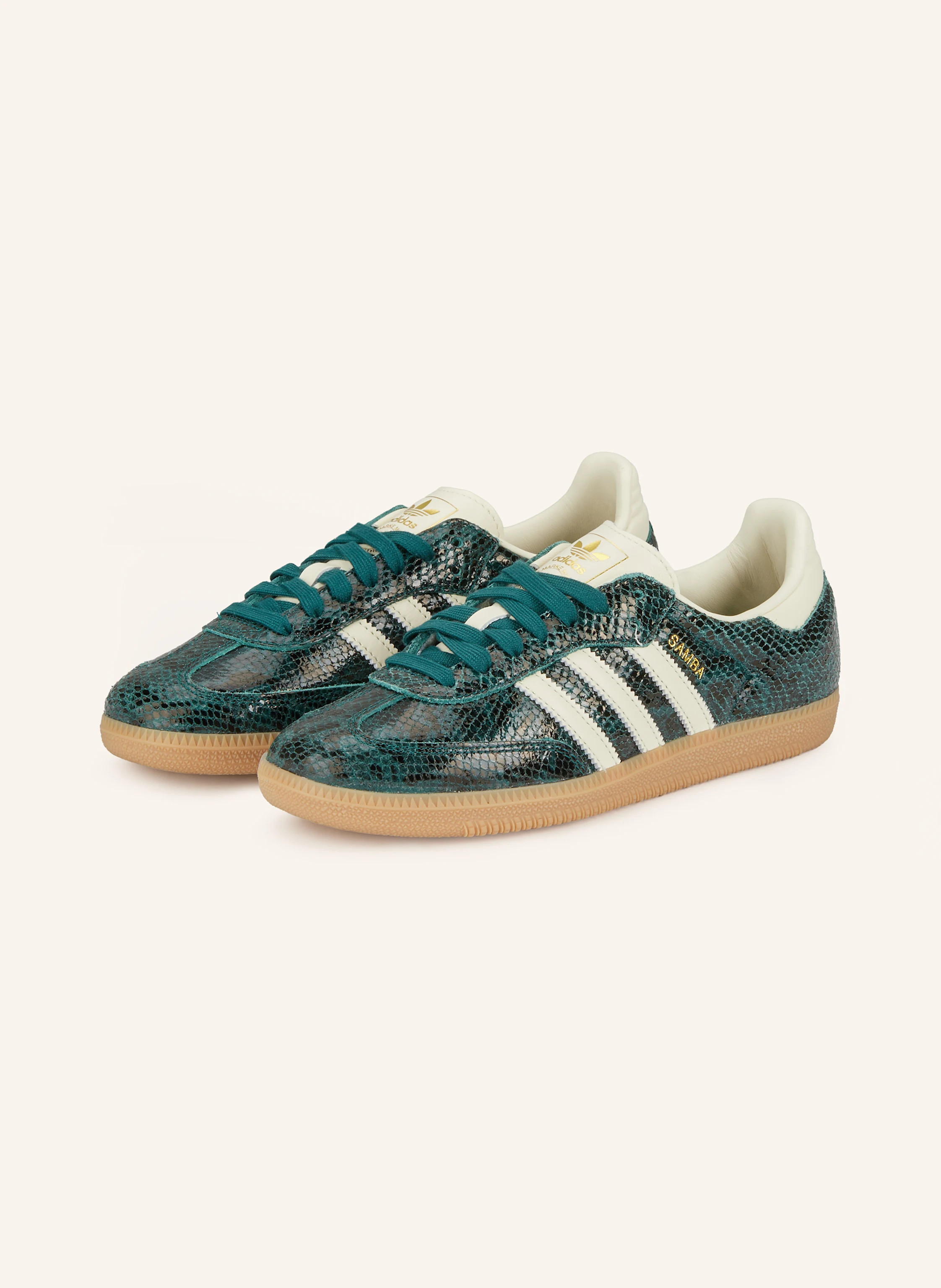 adidas Originals Sneaker SAMBA OG in dunkelgrün/ ecru | Breuninger (DACH)