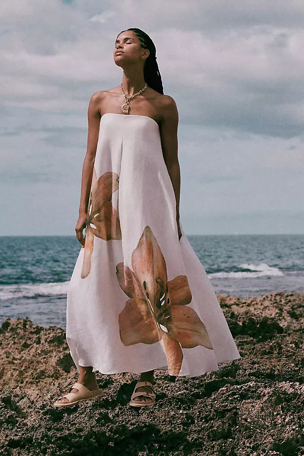 Parisa Linen Dress | Anthropologie (US)