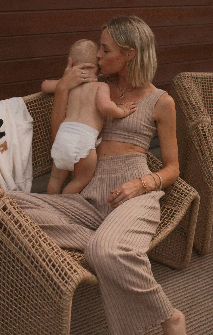 Zoe Silky Rib Tank Bra | Z Supply