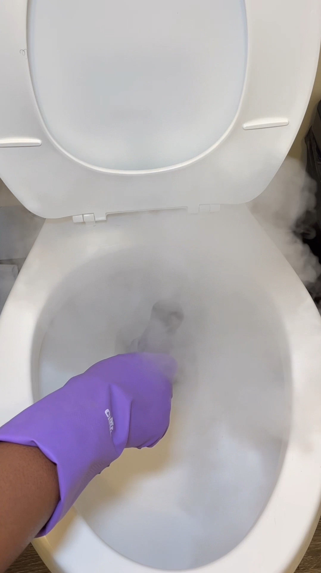 Cleaning every crevice in my bathroom with this steamer! 

#LTKVideo #LTKHome #LTKFindsUnder100