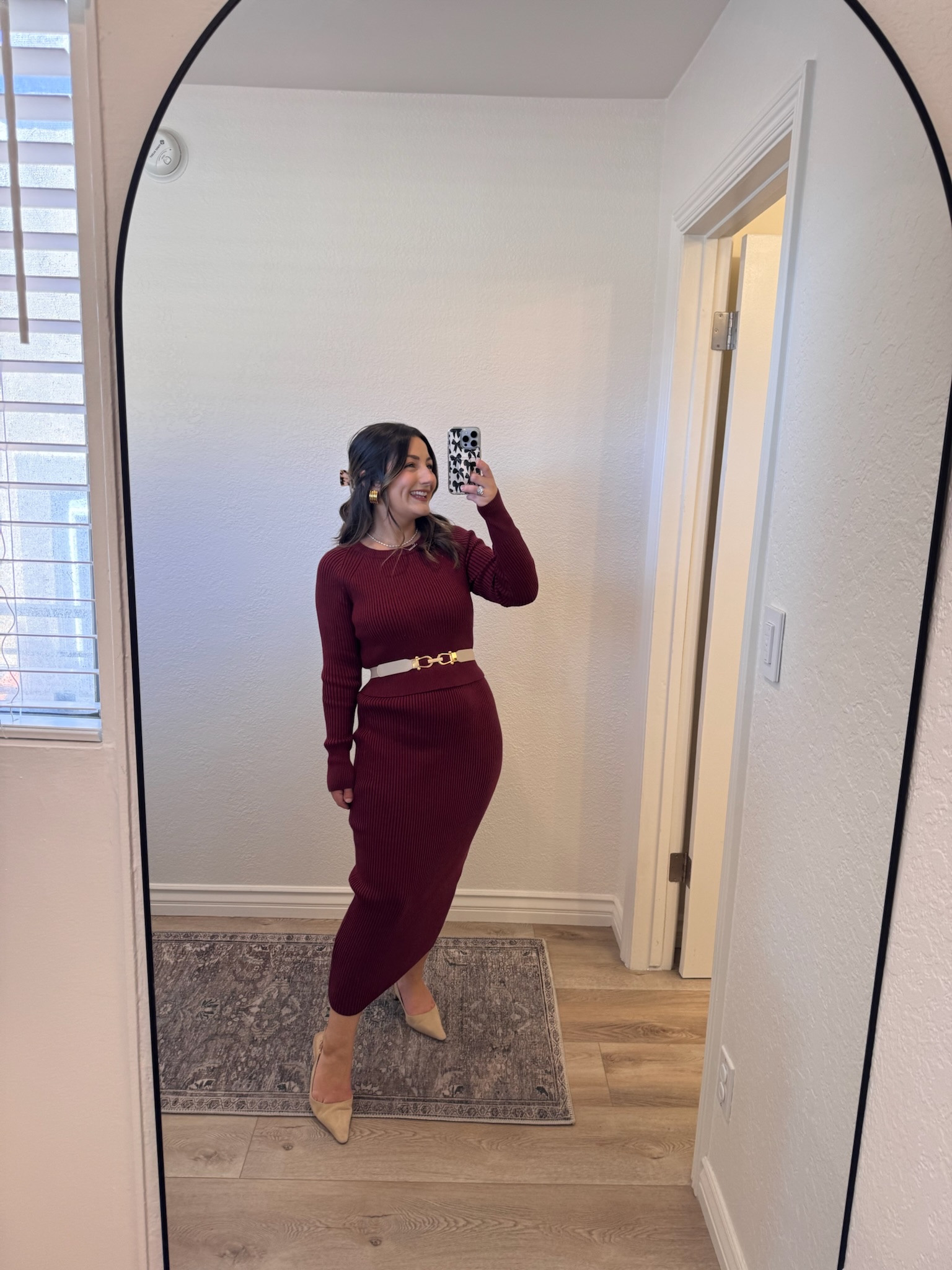 Petite friendly sweater skirt set! I buy a new color every year I love this set so much!!! 

size small
5'0" 140lbs


#LTKPetite #LTKHoliday #LTKFindsUnder100