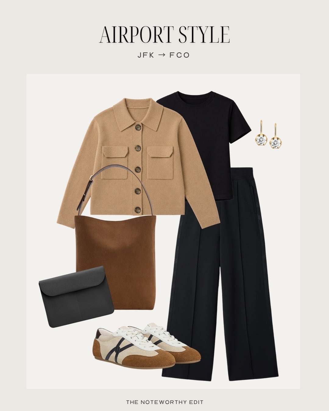 Airport style

Cardigan jacket
Tote
Tech carryall
Travel outfit

#LTKSeasonal #LTKTravel