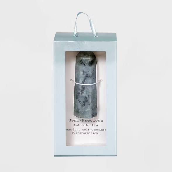 Semi-Precious Flat Bottomed Crystal Point | Target