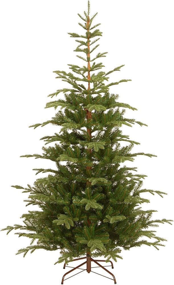 National Tree Company 'Feel Real' Artificial Christmas Tree - Norwegian Spruce Tree - 7.5 ft | Amazon (US)