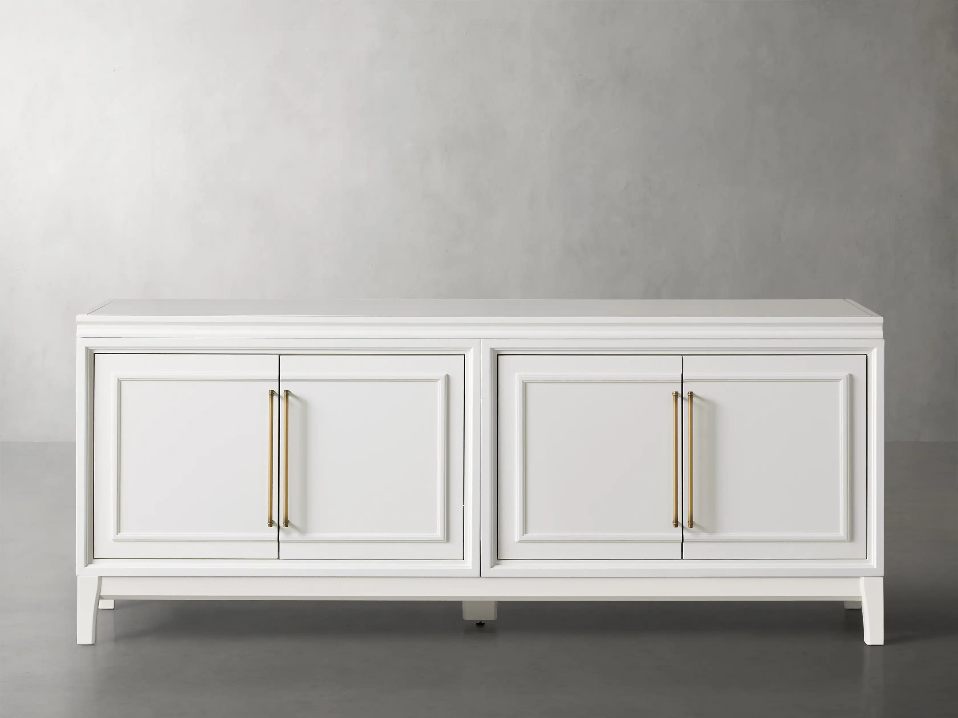 Rowan Media Console with Wood Doors | Arhaus