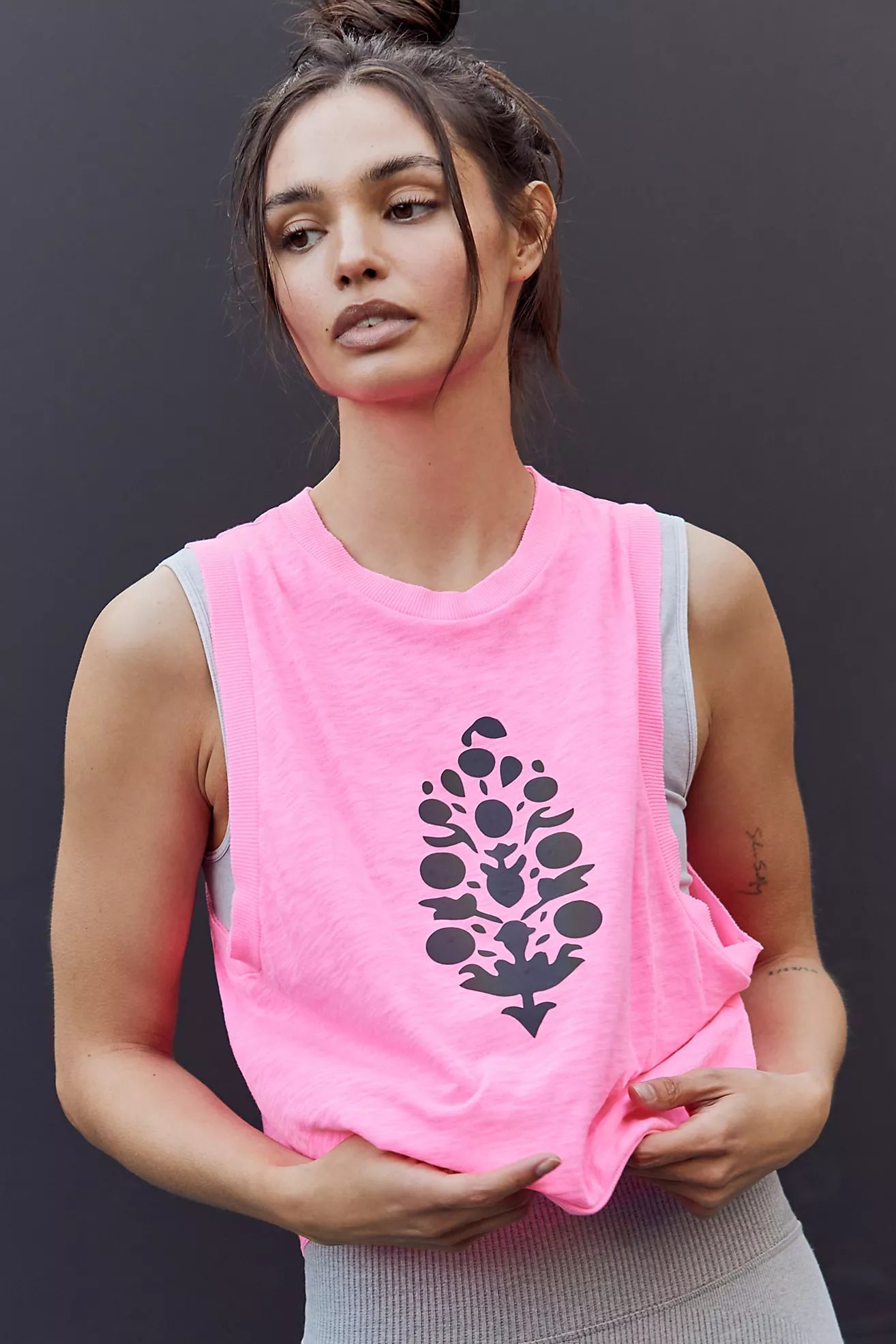 Logo Reflective Love Tank | Free People (Global - UK&FR Excluded)