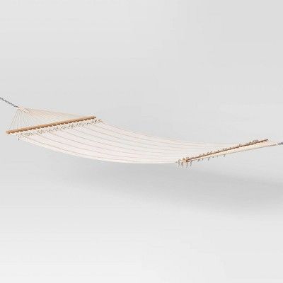 Flat Weave Hammock with Spreader Bar – Threshold™ | Target