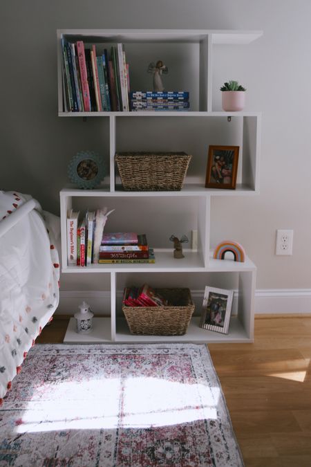 Bookshelf can go up to six shelves, but I chose to only use four

#LTKunder100 #LTKkids #LTKhome