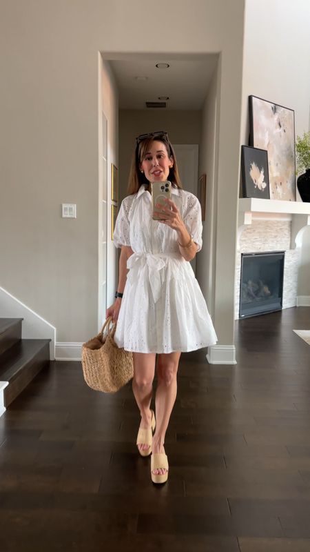 The cutest puff sleeve dress!! Perfect for brunch, Easter dress, vacation dress, resort wear, so many places to wear it! So adorable. I paired it with these cute raffia target sandals too!! 

#LTKVideo #LTKstyletip #LTKSeasonal