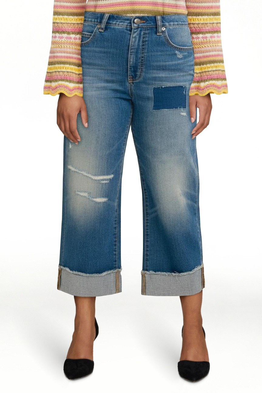 Jessica Simpson Women's and Women’s Plus Zinnia Boyfriend Jeans, 25" Inseam, Sizes 2-24 | Walmart (US)