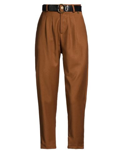 Souvenir Woman Pants Brown Size XS Polyester, Elastane, Viscose | YOOX (US)