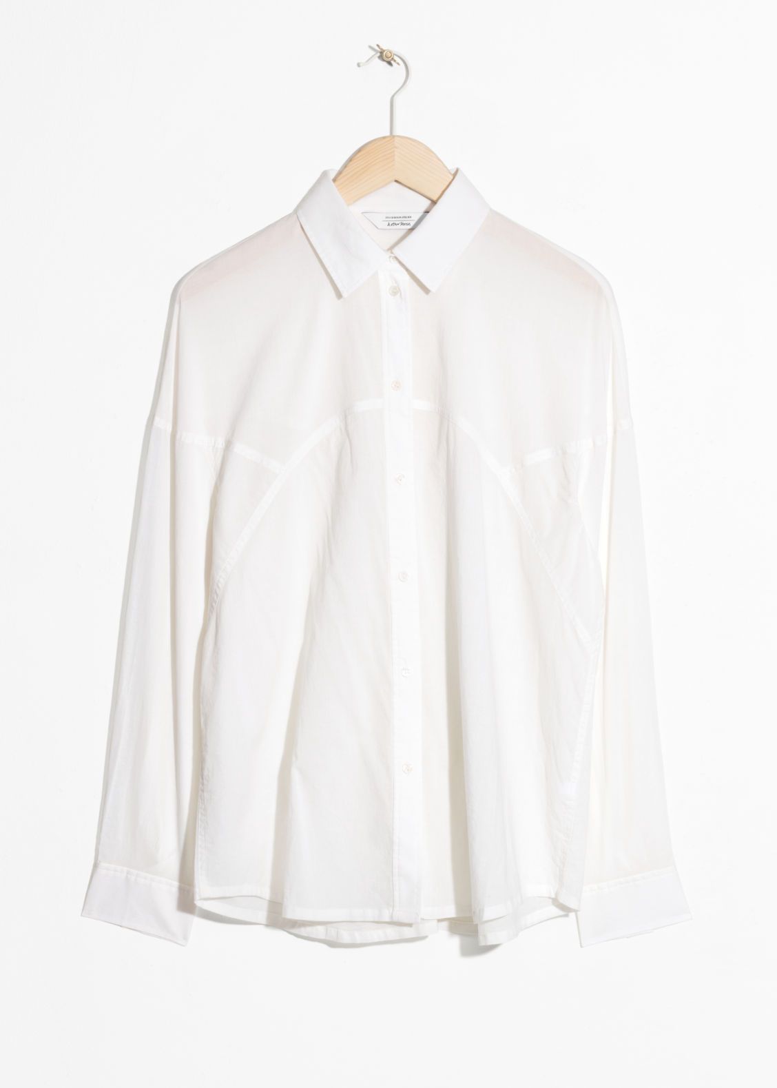 Sheer Button Up - White | & Other Stories (EU + UK)