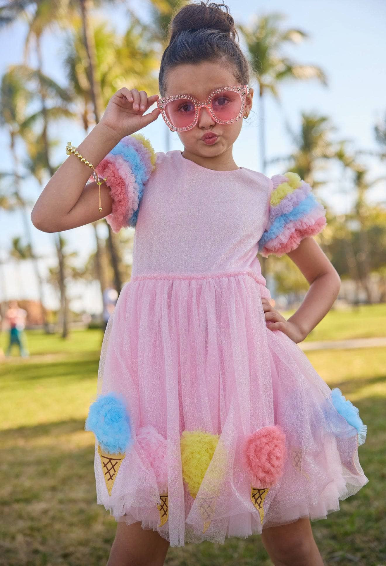 Ice Cream Shimmer Tulle Dress 4 | Lola + The Boys