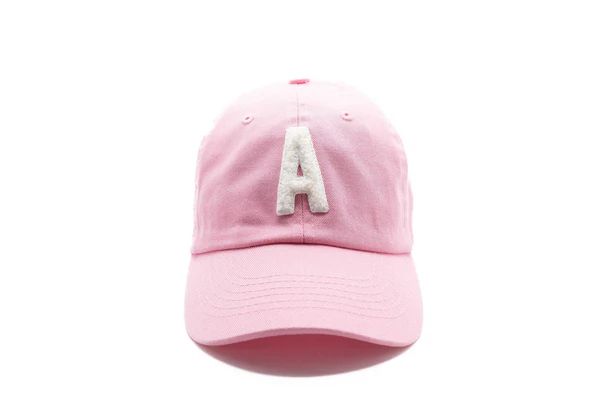 Light Pink Hat + White Terry Letter | Rey to Z