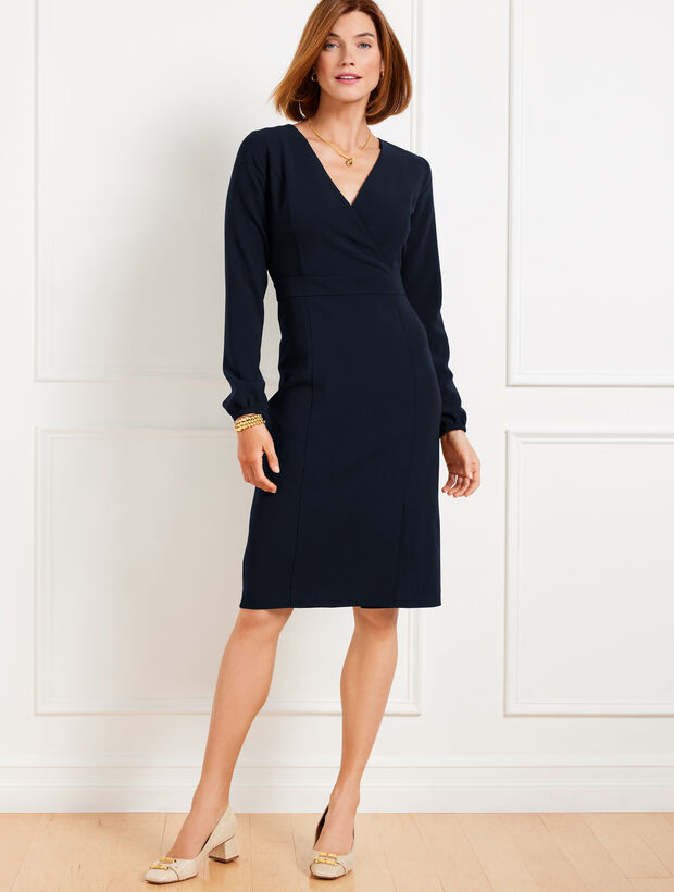 Easy Travel Long Sleeve Dress | Talbots