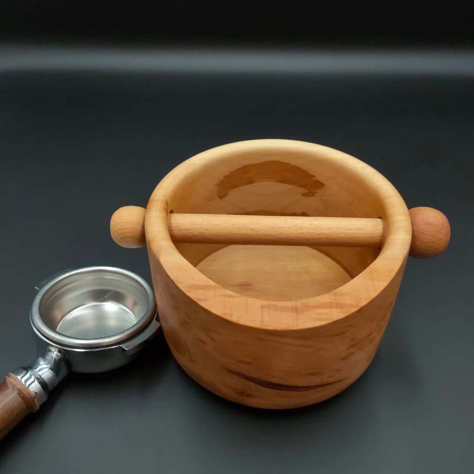 Comfortable Wooden Knock Box With Screwed Minimalist Round - Etsy | Etsy (US)