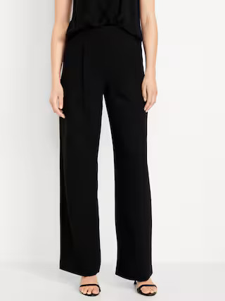 Extra High-Waisted Taylor Wide-Leg Trouser Pants | Old Navy (US)