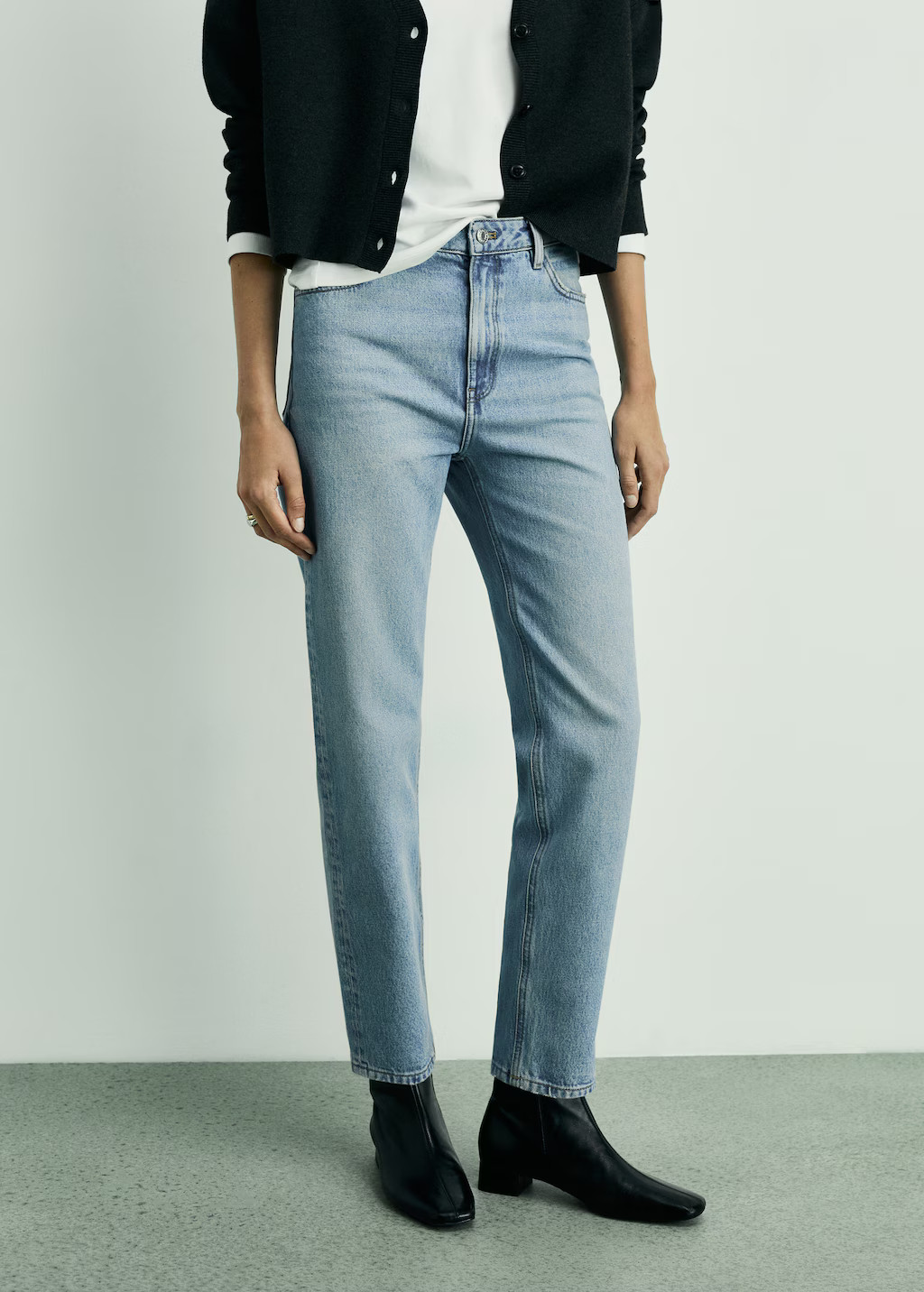 Mom2000 high-rise jeans - Women | MANGO USA | Mango (US/MX/AU)