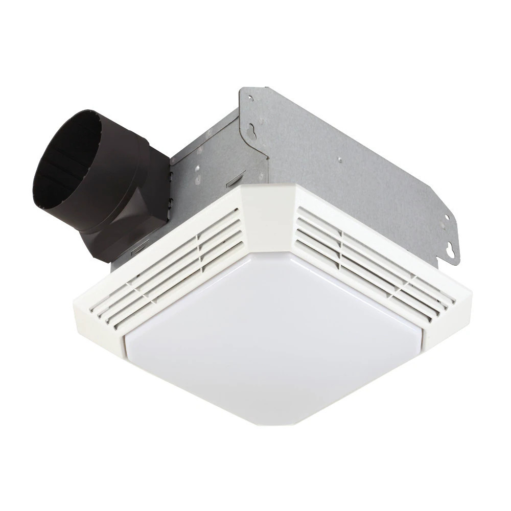 Broan 3.5-Sones 70-CFM White Lighted Bathroom fan | 679 | Lowe's
