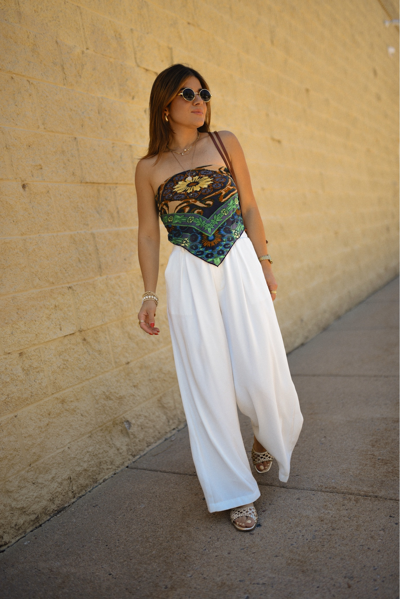 The cutest bandana top via Free People! 
Tops size M ( I went up two sizes because it runs small)
Pants size xs short
Amazon fashion, Amazon finds, white pants, summer outfits, summer style, summer looks, wide leg pants

#LTKFindsUnder50 #LTKFindsUnder100 #LTKStyleTip