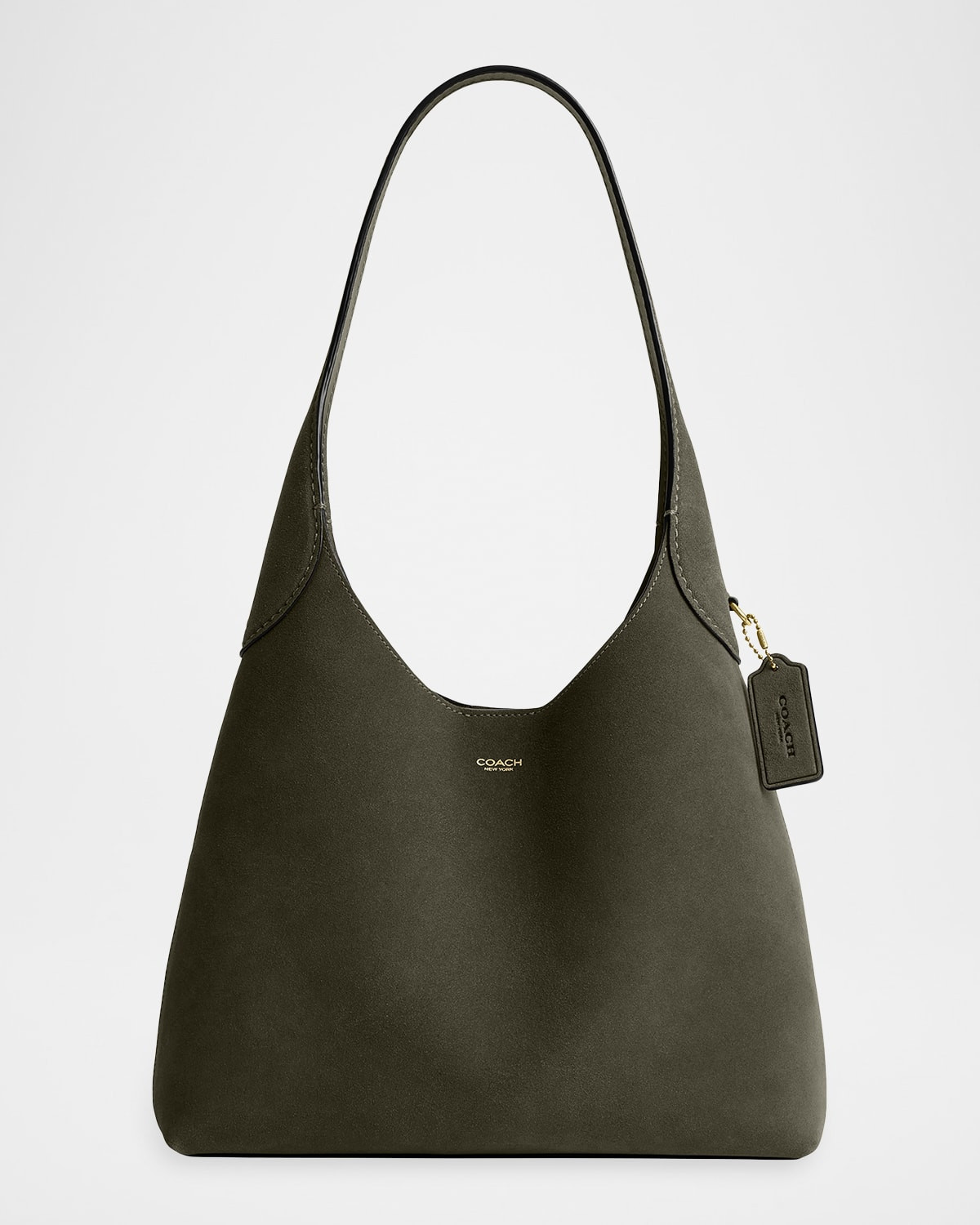 Brooklyn 28 Suede Shoulder Bag | Neiman Marcus