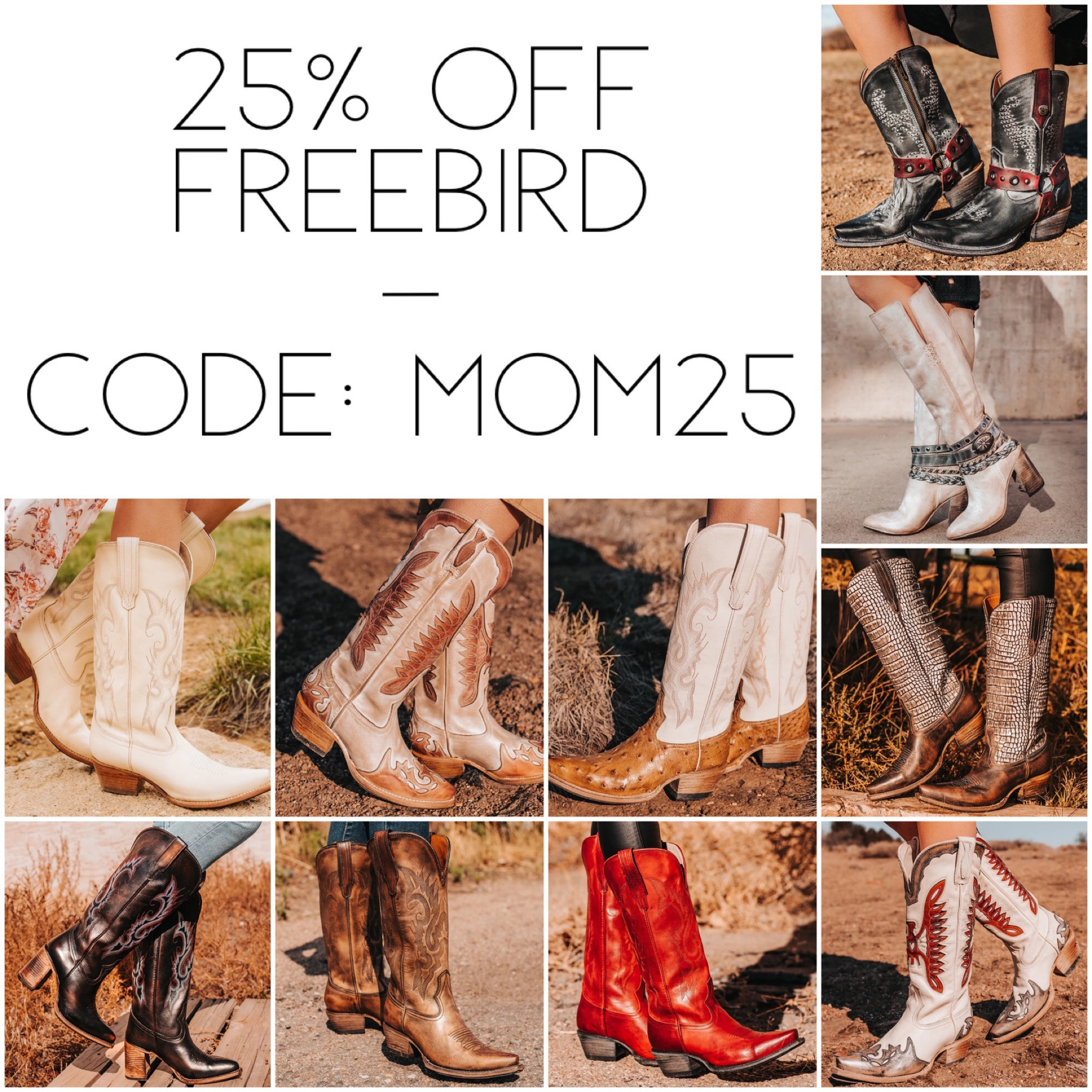 Freebird hot sale boots website