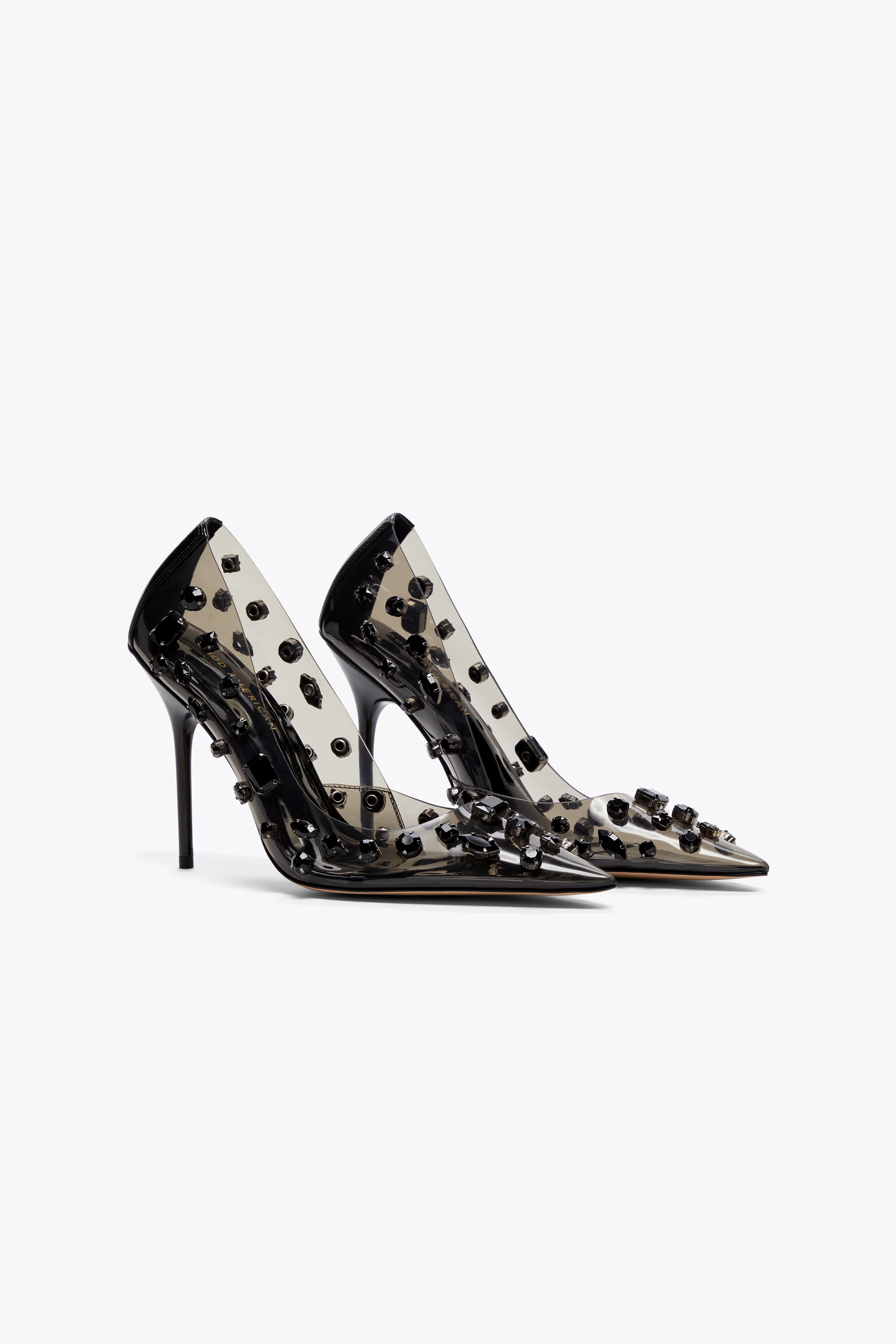 DIAMONDS FOREVER HEEL | LIGHTSMOKE001 | Good American