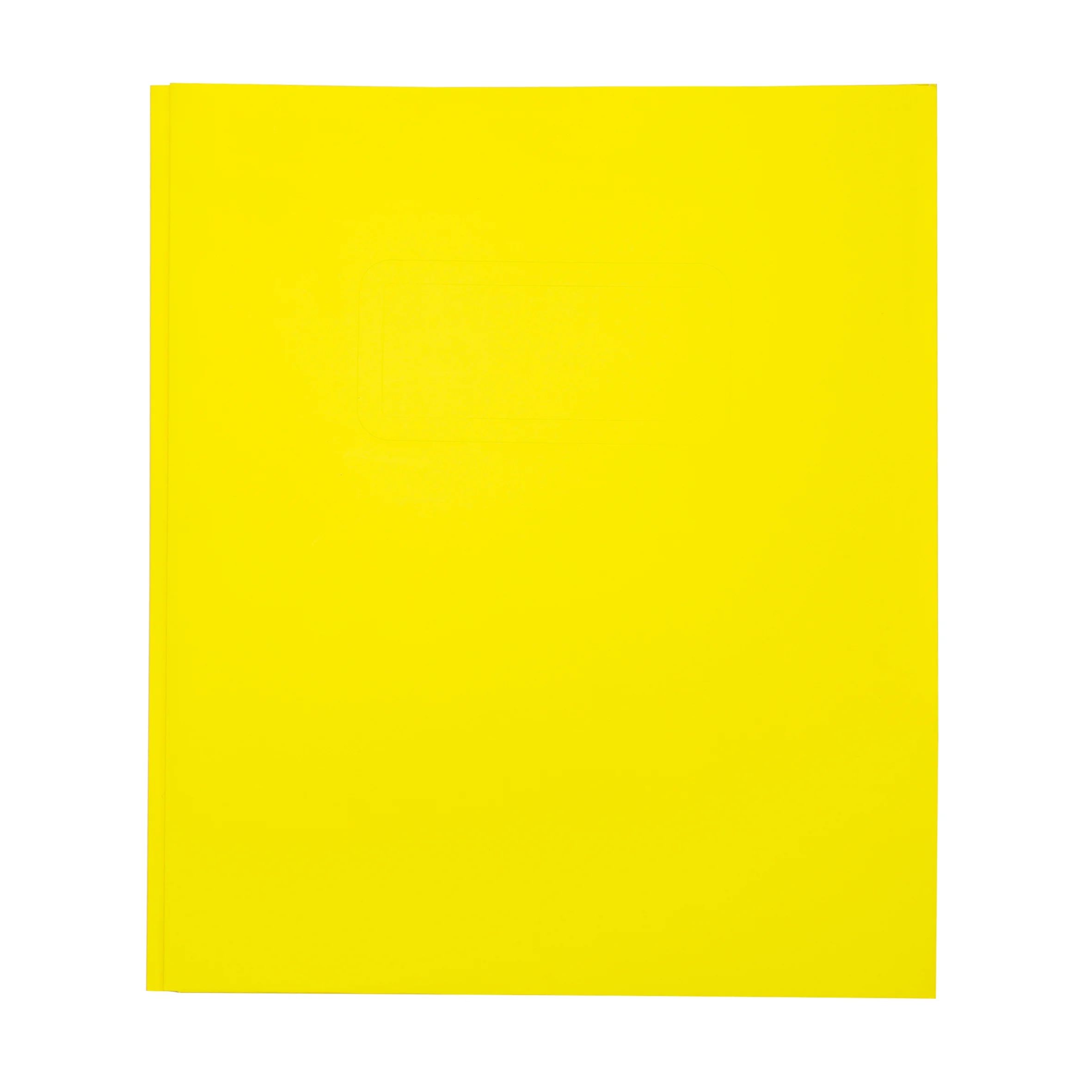 Pen + Gear 3-Prong Paper Folder, Solid Yellow Color, Letter Size | Walmart (US)