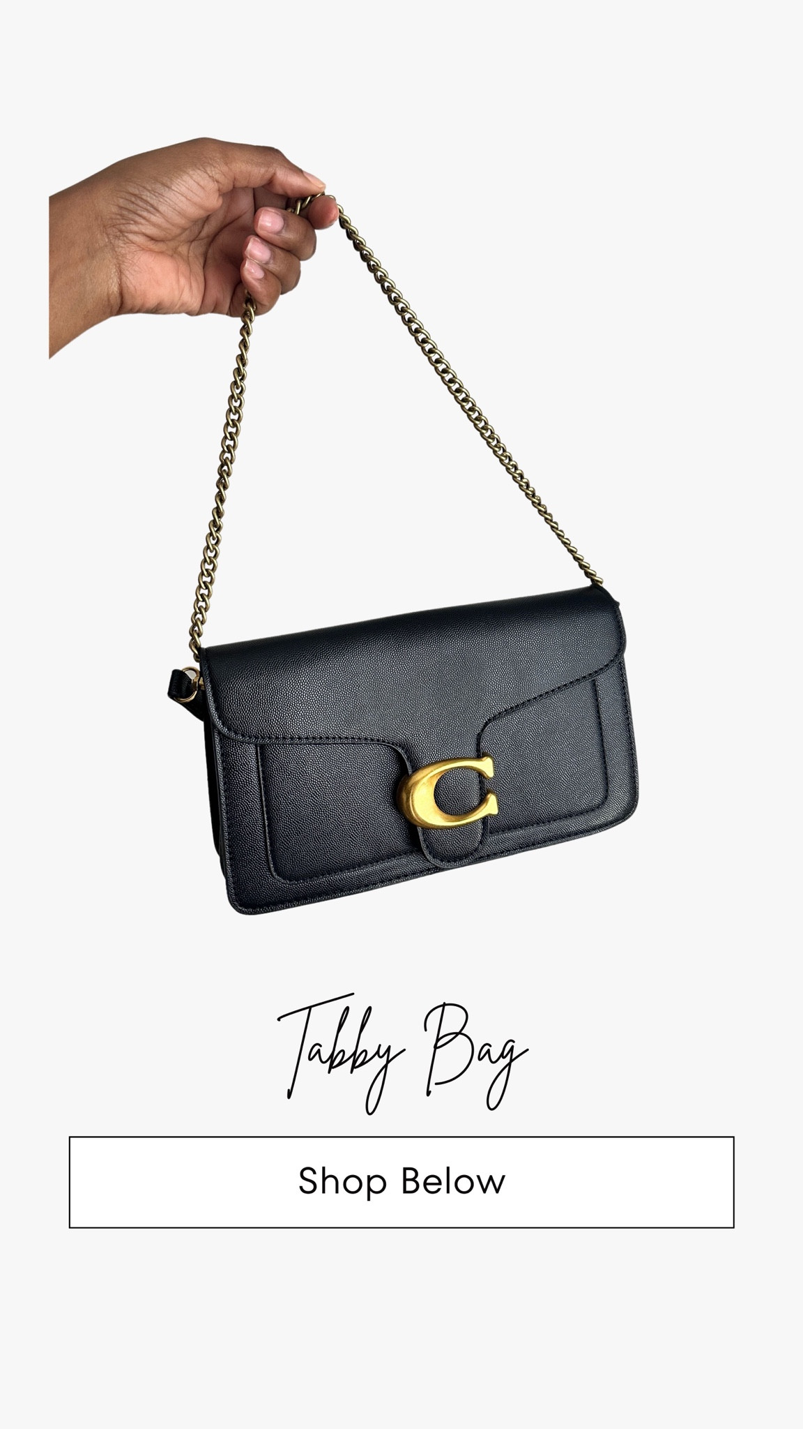 Found this look a like for a steal! Chain also tagged🖤

#LTKFindsUnder50 #LTKStyleTip #LTKItBag