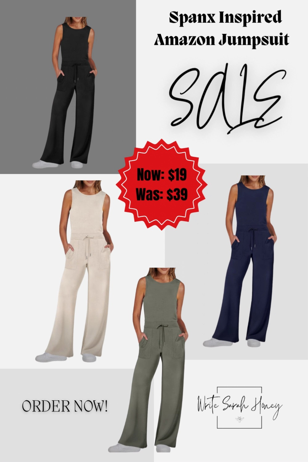 Don't Miss Out on Today's Amazon Daily Deal!
Save big on Spanx Inspired Jumpsuit for a limited time only. Hurry, offer ends soon! Shop Now!
#Jumpsuit
#fashion
#Style
#AmazonDailyDeal
#LimitedTimeOffer
#SaveBig
#DealOfTheDay
#ShopNow
#Discounts
#AmazonFinds
#FlashSale
#Bargain
#DontMissOut

#LTKSaleAlert #LTKTravel #LTKFindsUnder50