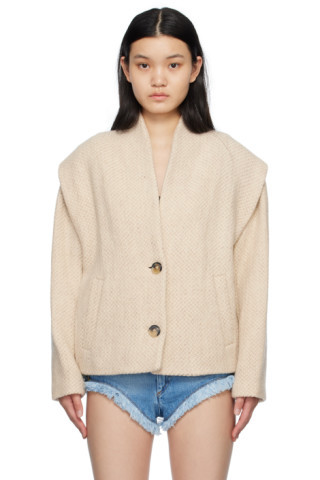 Beige Drogo Jacket | SSENSE