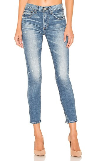Moussy Vintage Velma Skinny in Blue | Revolve Clothing (Global)
