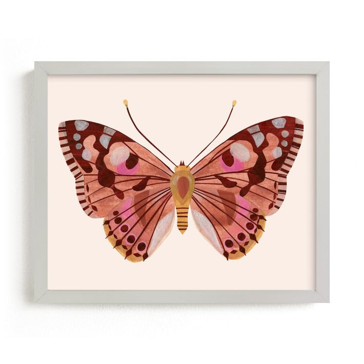 Minted® Paper Wings Framed Wall Art | Pottery Barn Teen