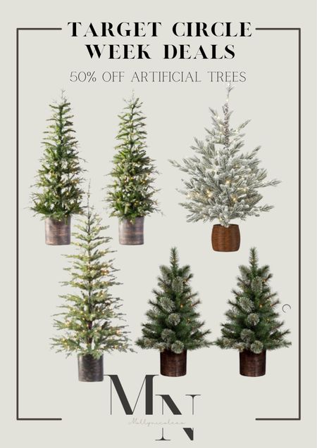 50% off of all artificial trees at target 🎄

#LTKHoliday #LTKhome #LTKSeasonal